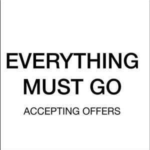 Closing closet, everything needs to go